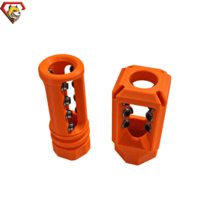 3D-Printed Threaded Bcar for Diamond Dogs Blasters